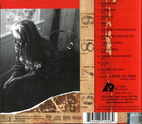 Rickie Lee Jones - Official Website | It's Like This